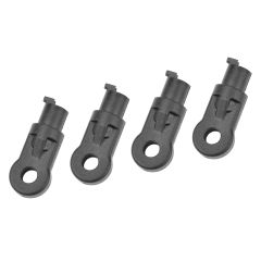 Team Corally - HD Shock End - Long - Composite - 4 pcs