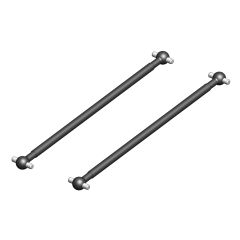 Team Corally - Drive Shaft - Rear - Steel - 2 Pcs