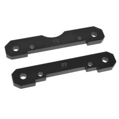 Team Corally - Suspension Arm Mount - XB - Front - 4mm Aluminum - 1 set