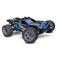 Traxxas Rustler 4x4 BL2-S brushless truggy RTR - Blauw