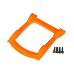 Traxxas skid plate, roof (body)/ 3x12mm CS (4) (oranje) (TRX-6728T)