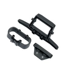 Bumper, rear/ bumper mount, rear (TRX-6737)