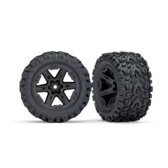 Traxxas Tires & wheels Talon, (electric rear), assembled, glued (2.8") (TSM) (2) (TRX-6774)