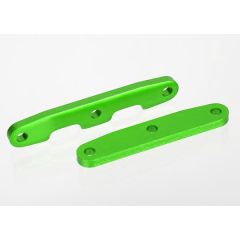 Bulkhead tie bars, front & rear, aluminum (green-anodized) (TRX-6823G)