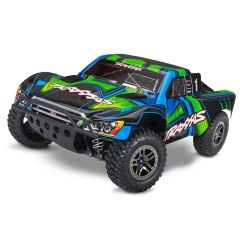 Traxxas Slash 4x4 Ultimate VXL TQi TSM brushless RTR - Groen (clipless body)