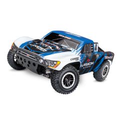 Traxxas Slash 4x4 VXL Brushless Short Course RTR - Vision (Clipless Body)