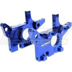 Integy Super-Duty Type II Front Bulkhead Blue - E-Maxx/T-Maxx