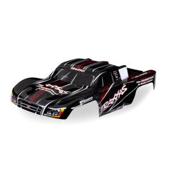 Traxxas - Body, 1/16 Slash 4X4, black (painted, decals applied) (TRX-7027-BLK)