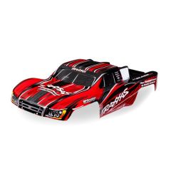 Traxxas - Body, 1/16 Slash 4X4, red (painted, decals applied) (TRX-7027-RED)