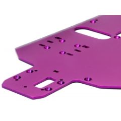 Main chassis (aluminum 17s t2.0mm purple/nitro rs4 mt)