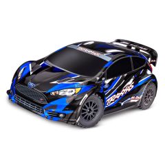 Traxxas Ford Fiesta ST Rally 4x4 BL2-S brushless RTR - Blauw