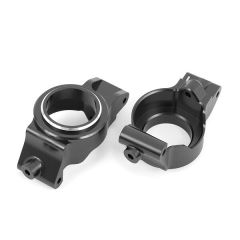 Traxxas - Caster blocks (c-hubs), 6061-T6 aluminum (gray-anodized), left & right (TRX-7832-GRAY)