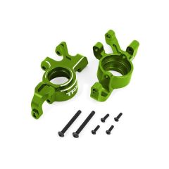 Traxxas - Steering blocks, 6061-T6 aluminum (green-anodized), left & right (TRX-7836-GRN)