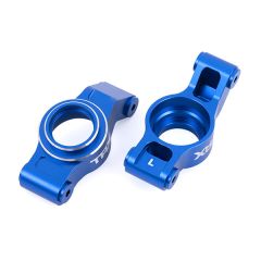 Traxxas - Carriers, stub axle (blue-anodized 6061-T6 aluminum) (left & right) (TRX-7852-BLUE)