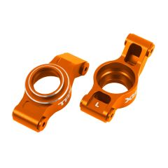 Traxxas - Carriers, stub axle (orange-anodized 6061-T6 aluminum) (left & right) (TRX-7852-ORNG)