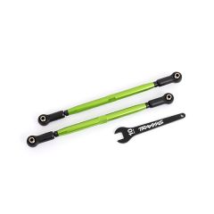 Traxxas - Toe links, 202.5mm (187.5mm center to center) (green) (2) (TRX-7897G)