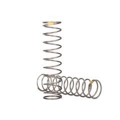 Springs, shock (natural finish) (GTS) (0.22 rate, yellow stripe) (2) (TRX-8042)