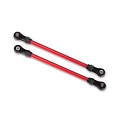 Suspension links, front lower, red (2) (5x104mm, powder coated steel) (TRX-8143R)