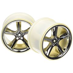 Wheels, gemini 3.8" (chrome) (2) (also fits maxx series)