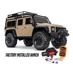 Traxxas TRX-4 Land Rover Defender met lier - Sand