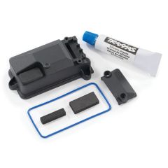 Traxxas - Receiver box cover / foam pads/ seals/ silicone grease (TRX-8224X)