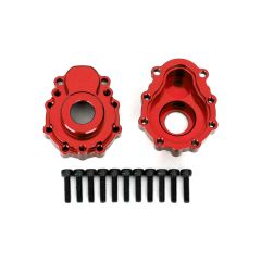 Portal housings, outer, 6061-T6 aluminum (red-anodized) (TRX-8251R)