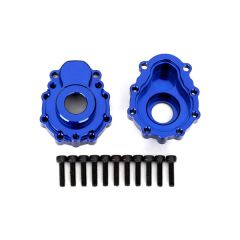 Portal housings, outer, 6061-T6 aluminum (blue-anodized) (TRX-8251X)