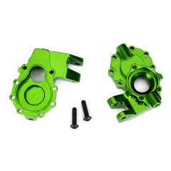 Portal housings, inner (front), 6061-T6 aluminum (green-anodized) (TRX-8252G)