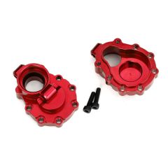 Portal housings, inner (rear), 6061-T6 aluminum (red-anodized) (TRX-8253R)