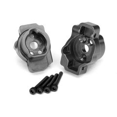 Traxxas - Portal drive axle mount, rear, 6061-T6 aluminum (charcoal gray-anodized) (TRX-8256A)