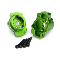 Portal drive axle mount, rear, 6061-T6 aluminum (green-anodized) (TRX-8256G)