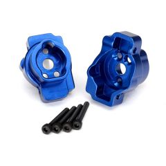 Portal drive axle mount, rear, 6061-T6 aluminum (blue-anodized) (TRX-8256X)