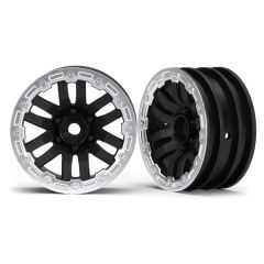 Wheels, TRX-4 1.9 (satin beadlock) (2) (TRX-8271X)