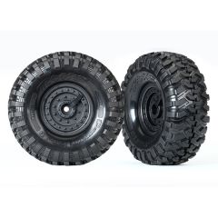 Tires and wheels, assembled, glued (Tactical wheels, Canyon Trail 1.9 tires) (2)