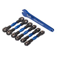 Traxxas - Turnbuckles, aluminum (blue-anodized) (TRX-8341X)