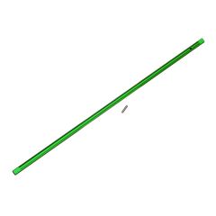 Traxxas - Driveshaft, center, aluminum (green-anodized) (TRX-8355G)