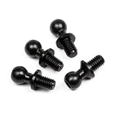 Ball stud 4.3x9mm (2mm socket/4pcs)