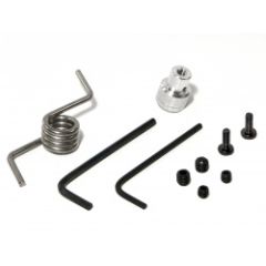 Aluminium mount and retainer set