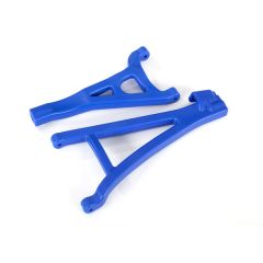 Suspension arms, blue, front (left), heavy duty (upper (1)/ lower (1) (TRX-8632X)