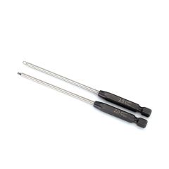 Traxxas Speed Bit Set, hex driver, 2-piece ball-end (2.0mm, 2.5mm), 1/4" drive