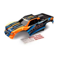 Traxxas Body, Maxx, Orange (painted)/ Decal Sheet (TRX-8911T)