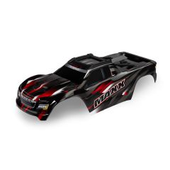 Traxxas Body, Maxx, red (painted, decals applied) (TRX-8918R)