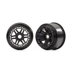 Wheels (black) (2) (TRX-8971)