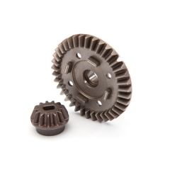 Traxxas - Ring gear, differential/ pinion gear, differential (rear)(TRX-8977)