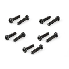 Button Head Cross Machine Screw M3x12MM (10PCS) (AR725312)