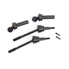 Traxxas - Driveshafts, front, extreme heavy duty, steel-spline constant-velocity (TRX-9051R)