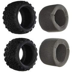 Tires, talon 3.8" (2)/ foam inserts (2)