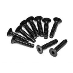 HPI - Tp. flat head screw m4x18mm (hex socket/10pcs) (94632)