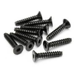 Tp flat head screw m4x20mm (hex socket/10pcs)