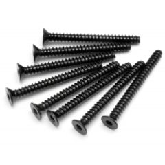 Tp flat head screw m4x40mm (hex socket/8pcs)